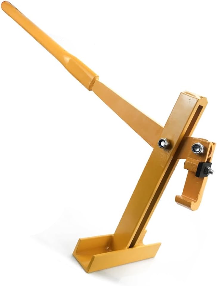 Heavy Duty Post Lifter 800mm T-Post Puller for Easy Removal of Metal, Wood, Posts Garden Steel Repair Tool