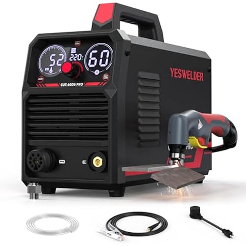 YESWELDER 60A Non-HF Plasma Cutter, Non-Torch Pilot Arc, 110/220V