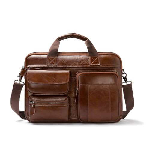Bolso de hombro de gran capacidad con compartimento para computadora 2