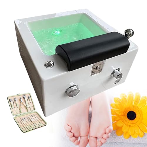 Spa de pies con masaje y luces LED