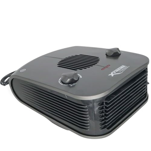 Xtreme Heaters Boat, Cabin & RV Heater | Overheat Protection, Tip-Over Protection, Portable | Boat Heater, Heat RV Bay (Dark Grey)