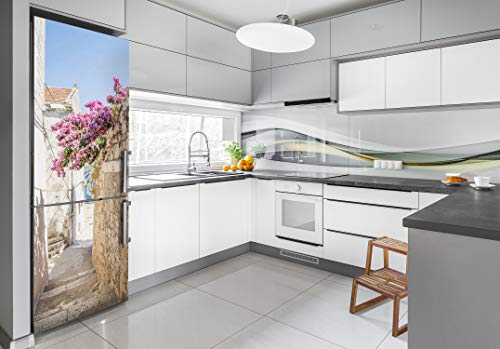 Vinilo para nevera autoadhesivo mural de 70x190 cm decorativo para cocina y salón 3