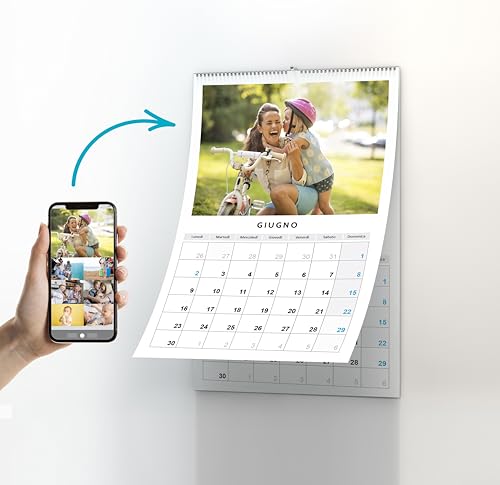 Calendario Personalizzato 2026 con Foto – Regalo con Foto per...