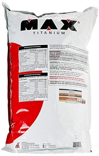 Mass Titanium 17500 (3 Kg), Max Titanium, Leite Condensado