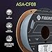 Polymaker Fiberon ASA-CF08 Light Grey Carbon Fiber 3D Printing Filament 1.75mm 0.5KG, UV & Weather Resistant, High Rigidity, Heat Resistant, Easy to Print, Functional Parts & Prototypes