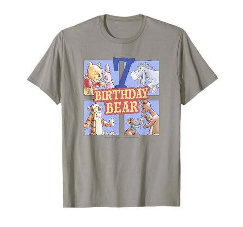 T-shirt Winnie l'Ourson 7 ans vêtement Disney anniversaire enfant