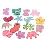 Hair Stickers, 10/15 pcs Hair Patch Girls Hair Pad Hair Holder Grips Women Girls Ladies Hair Bang Patch Hair Fringe Stickers Hair Bang Patch Clip Barrettes Hair Pads Hair Styling Clips (15 Pack)