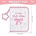 Baby's My First Family Album Baby Photo Album Soft Photo Cloth Family Book Pink Coquette Bow Baby Memory Albums Gift Holds 17 4x6 Pictures for Babies Newborns Toddler Kids Babies Shower Supplies