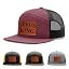 Burgundy/Black Mesh
