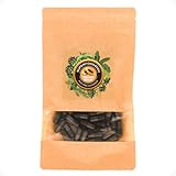 Núcleos de papaya molidos, 60 unidades, transparente, secado a 40°, calidad de alimentos crudos, sin aditivos, sin gluten, sin lactosa, papaína/nitidez suave