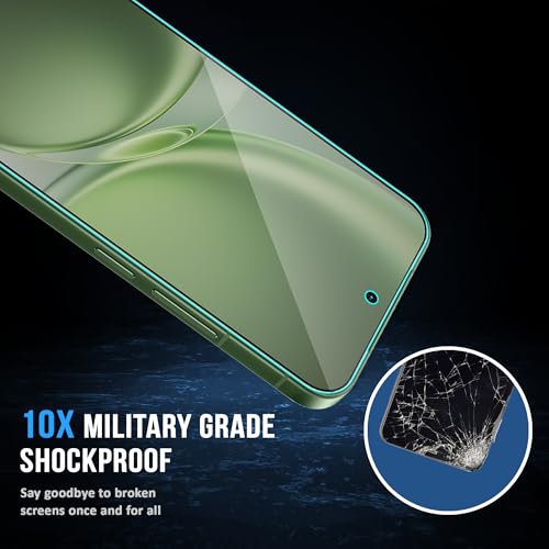 Image of FIRST MART Military-Grade Matte Tempered Glass for Vivo X300 FE - 9H Screen Protector, Anti-Glare Protection, Scratch-Resistant, Bubble-Free (1 Pack)
