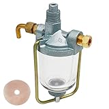 VergasRetor Fuel Gas Sediment Bowl 370832R91 for IH International Tractor Harvester Farmall MV Super H M HV W4 OS4 350 400 460 560 650 Fuel Sediment Bowl Assembly Replaces# 358245R91