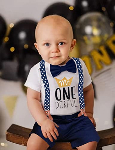 Image of Newborn Baby Boy Clothes Hipster Bowtie Strap Long Sleeve Bodysuit +Moustache Pants+Hat 3Pcs Outfits Set Newborn