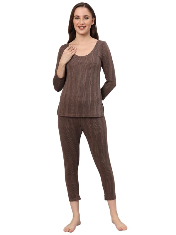 funahme Funhame Women's Low Neck 3/4 Warmer Set-picture-33