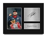 HWC Trading USL Jurgen Klopp Gifts Printed Signed Autograph Picture for Soccer Fans and Supporters - US Letter Size