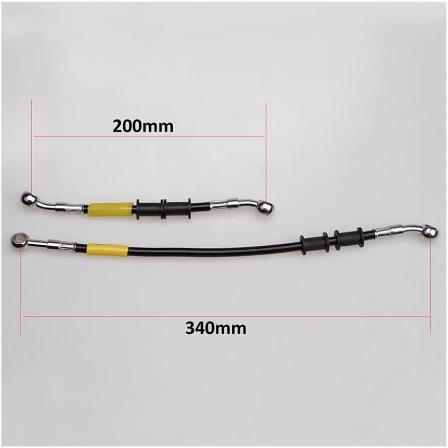 for Suzuki Brake Hose Hydraulic DOT Line Cable Pipe Line Braided Oil Hose 340mm-2300mm 10mm Banjo