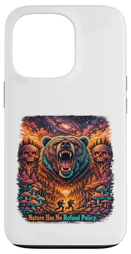 Nature Has No return Policy Bear Camping�n�C�L���O���B���e�[�W���C���h �X�}�z�P�[�X iPhone 13 Pro �p