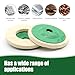 Shakas Wool Felt Polishing Disc, Car Waxing and Polishing Wool Wheel Pads for 100 Angle Grinder, 4