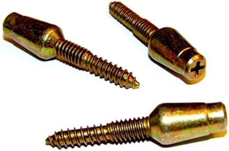 Door Hinge Security Pins / Screws / Stud, 3-Pack Kit