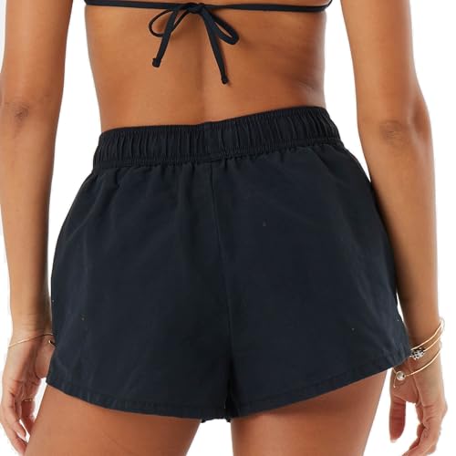 Roxy Women's Standard Beach Casual Loose Fitted, Elastic Waist Drawcord Swim Shorts, Quick-Dry4
