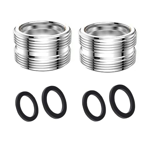 2 Pieces M22 to M22 Tap Adapter Thread Adapter for Male Thread M22 and M22