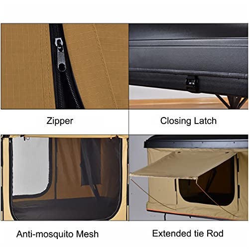 Carpa de Techo Dura Impermeable GeRRiT para Camping 2-3 Personas miniatura 5