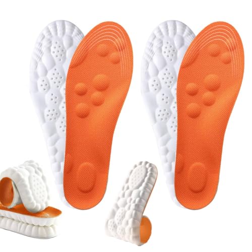 Plantillas de Espuma Memory Foam 4D Naranja 2 Pares miniatura 1