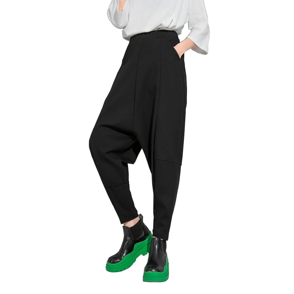 Amazon | [モリノー] テーパードパンツ レディース サルエル