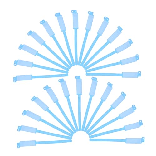 FRCOLOR 1セット リストバンド リストバンド テープ 識別バンド 汗リストバンド 手のひらプロテクター ドット キット リスト 鎖 塩ビ Sky-blue 100個