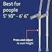 Medline Aluminum Forearm Crutches, Adult, Pack of 2