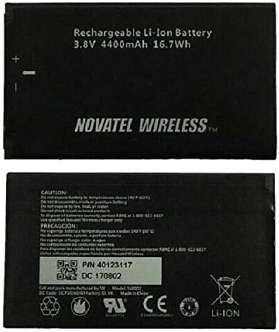 Replacement Battery for Novatel MiFi 8800L (4400Mah) Mobile Jetpack Hotspot