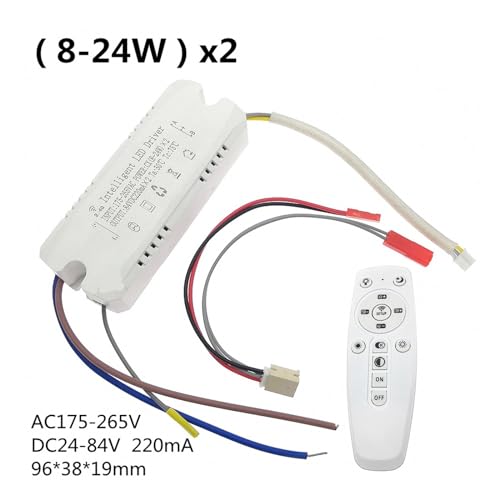 Pilote LED intelligent 48W transformateur gradation variable 220V application mobile - 2