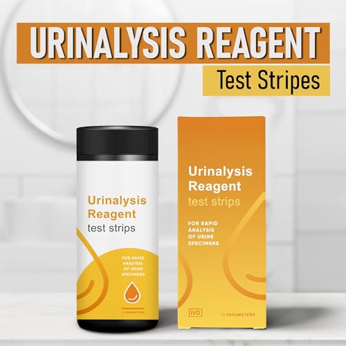 100 PCS UTI test strips - 11 in 1 Urine Test Strips for Women & Men - Easy to Use for Quick & Accurate Results, Urine Test Strips at Home UTI Test, Leukocytes, Nitrite, PH, etc | Easy to Read Results - Thumbnail 7