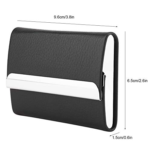 Alvinlite Cigarette Box Case PU lederen opbergdoos voor sigaretten|Joint Case Holder Draagbare sigarettenkoker houder voor mannen en vrouwen Unisex |Zwart| sigaretten doos - Afbeelding 3