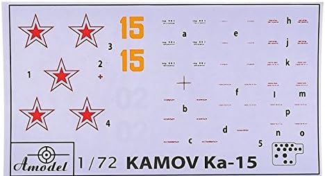 Amodel Ka-15 Soviet Helicopter (Kamov Design Bureau) 1/72 7242