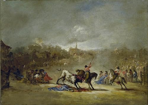 Pinturas murales retro para vestir paredes vacías: lámina Eugene Lucas Velazquez 60x90