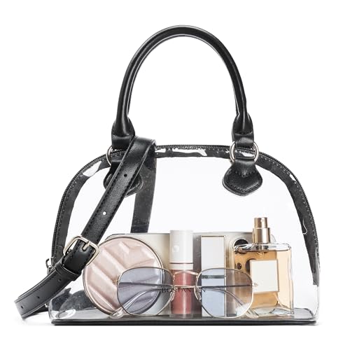 Image of BOSTANTEN Clear Bag for Stadium Approved Crossbody Purse Handbags for Concerts Sports Events