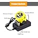 Super Bright Rechargeable LED Mining Headlamp, 1 Main + 6 LED Miner Cap Lamp, Explosion-Proof Waterproof Hard Hat Light, Underground Coal Mine Headlight for Outdoor Work, Hunting, Fishing, Camping