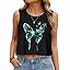 Black Green Butterfly