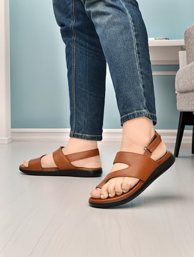 Image of HEALTH FIT Men's Ortho Slippers /Doctor Chappal & Diabetic extra soft Cushion footbed Comfortable Foortwear 163
