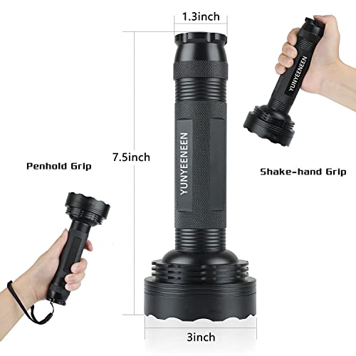 Raincol Uv Blacklight Flashlight, Super Bright 100 Led Pet Dog Cat Urine Detector Light Flashlight For Pet Urine Stains, Uv Black Light Flashlight For Bed Bugs, Scorpions Hunting #TOP5