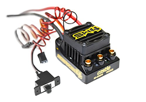 Castle Creations Sidewinder 4 Sensorless ESC Upgrade for 1/10 RC Vehicles,Unisex Adult, Black #1