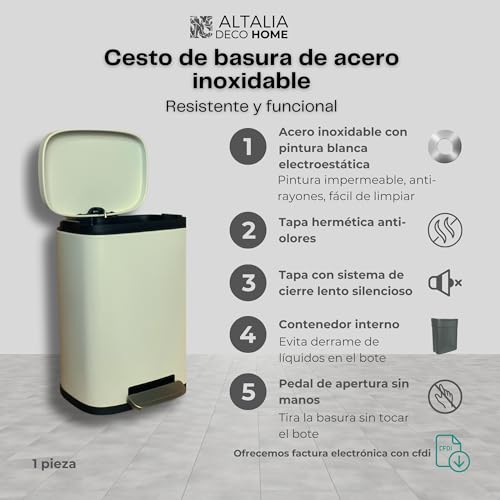 El mejor review de Cestos pedal baño - cinco favoritos. 12 Imagen adicional