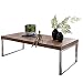 Produktbild FineBuy Massiver Couchtisch 120 x 60 x 40 cm Sheesham Massiv Holz Tisch | Design Wohnzimmertisch aus Massivholz | Beistelltisch Rechteckig Braun