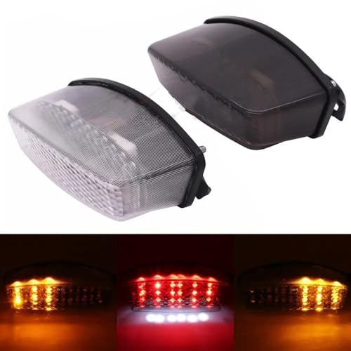 Clignotants de stop et feu arrière LED étanche pour Monster 600