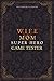 Produktbild Game Tester Notebook Planner - Luxury Wife Mom Super Hero Game Tester Job Title Working Cover: A5, Home Budget, Planner, 6x9 inch, College, 5.24 x 22.86 cm, Diary, 120 Pages, Lesson, Teacher