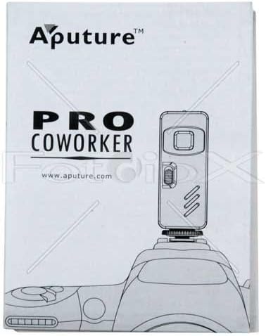 Aputure Coworker Wireless Remote Shutter Release for Canon Cameras (Such as: EOS Rebel Series) - 1C Connection (Replaces Canon's RS 60-E3)