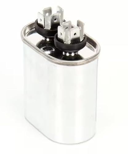 Fits ClimateMaster 40/85/21 P1 E223438 23-3502 C22.2 NO.190 15B0013N05 Capacitor, Oval, 370 Volt, 50/60HZ, 7.5uF