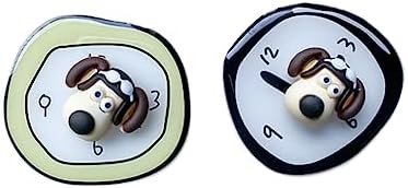 ARFUKA Phone Ring Holder Universal Phone Grip Collapsible Colored Dog and Clock Phone Grip and Phone Stand for Phones and Tablets Pack of 2 image 2