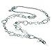 London Fashion Lanyard - Women's Silver Id Badge Holder Necklace, with Convertable Id Hook for a Classic Evening Look, Perfect for Employee Id Badges and Keys, Perfect for Teachers and Nurses